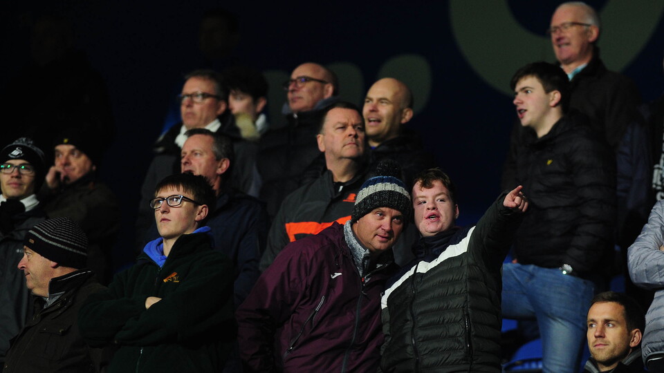 Swansea City fans