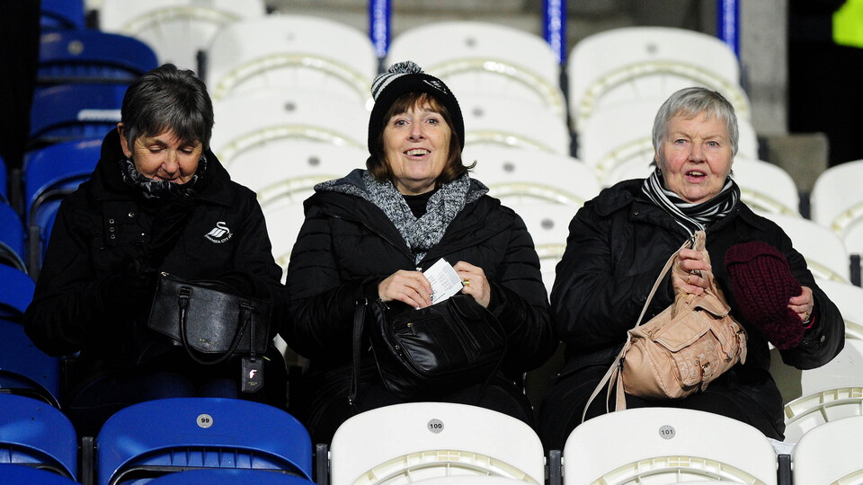 Swansea City fans