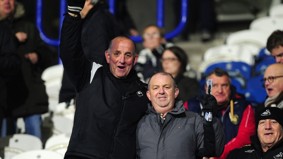 Swansea City fans