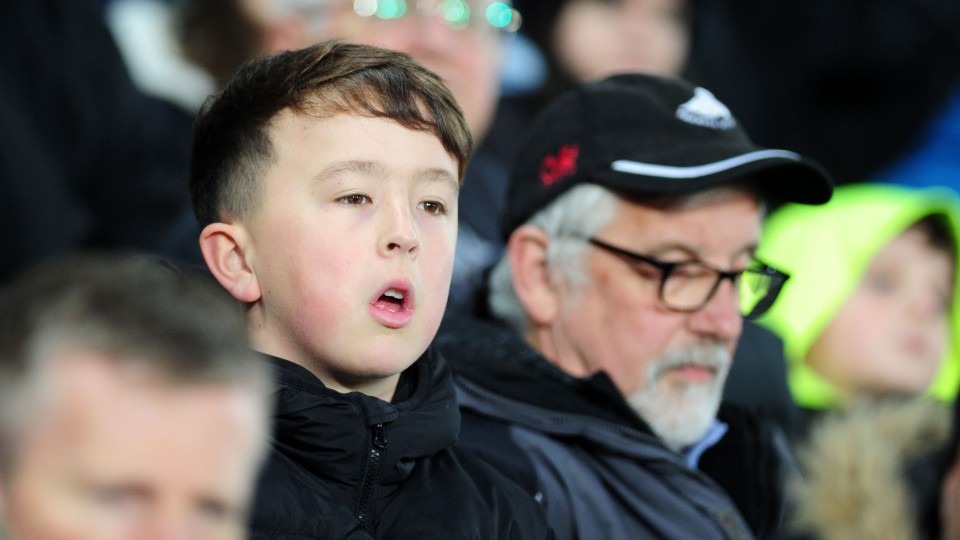 Swansea City fans