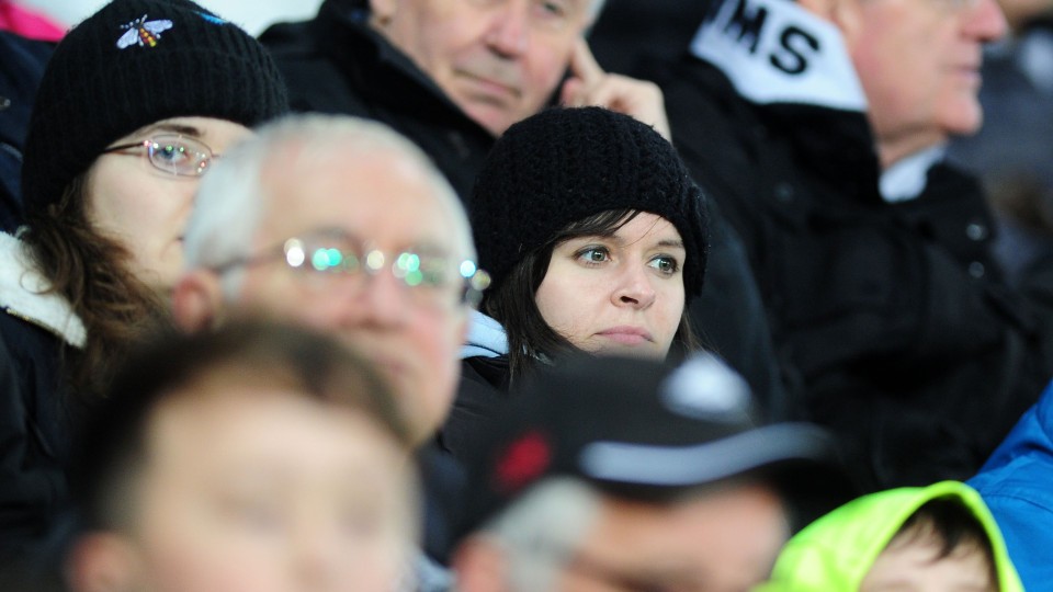 Swansea City fans