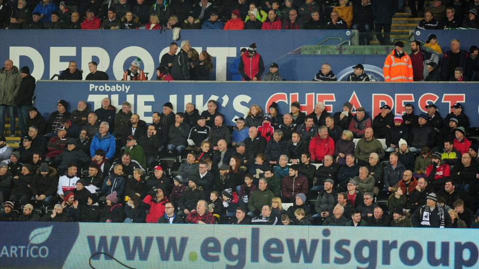 Swansea City fans