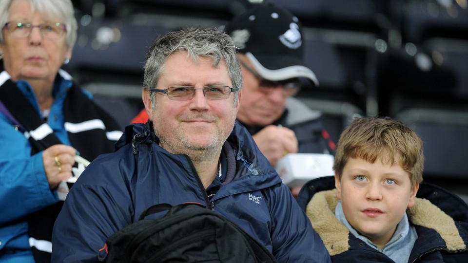 Swansea City fans