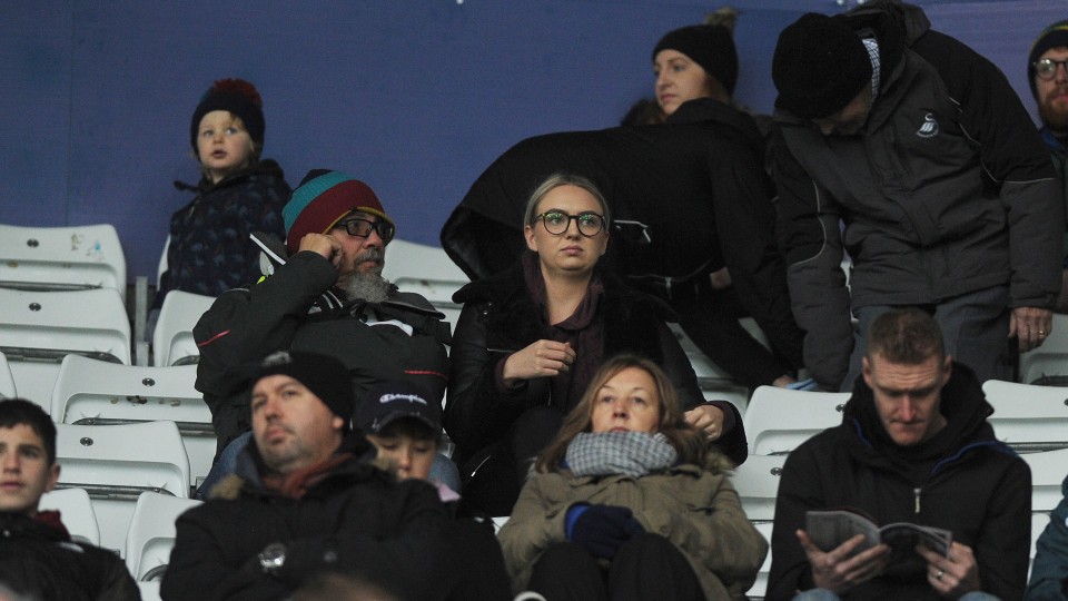 Swansea City fans