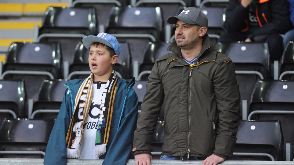 Swansea City fans