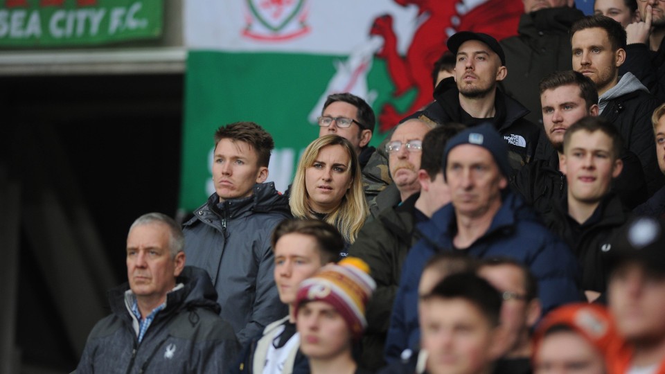 Swansea City fans