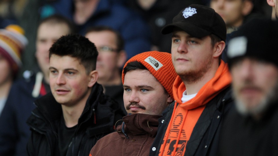 Swansea City fans