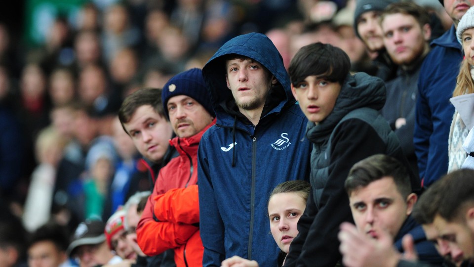 Swansea City fans