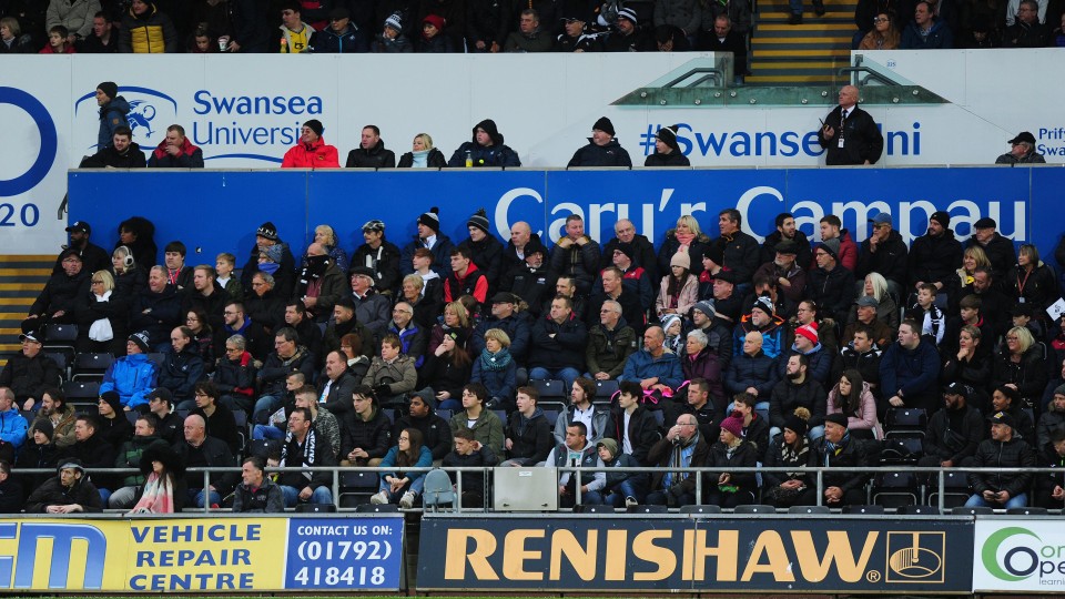 Swansea City fans