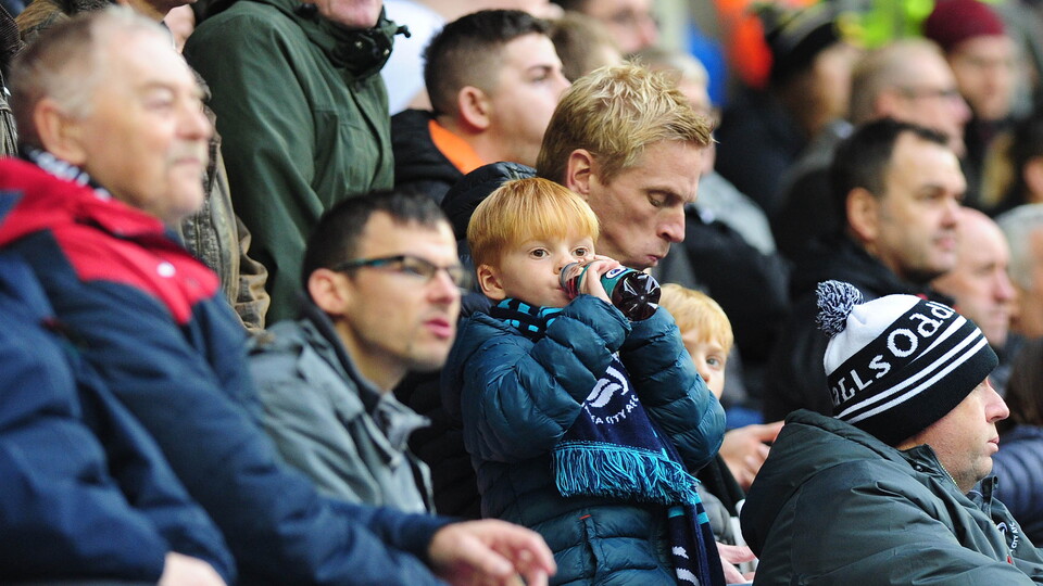 Swansea City fans