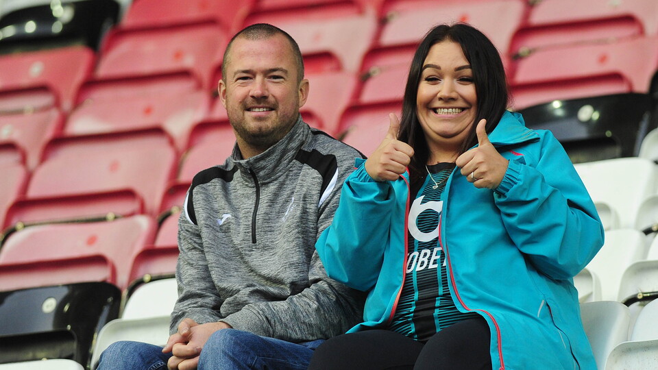 Swansea City fans
