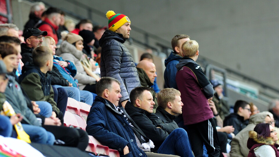 Swansea City fans