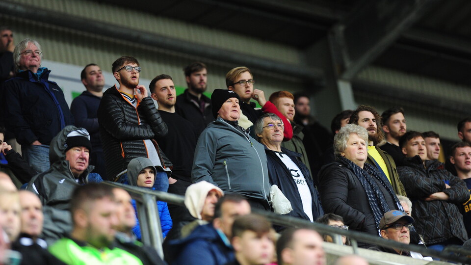 Swansea City fans