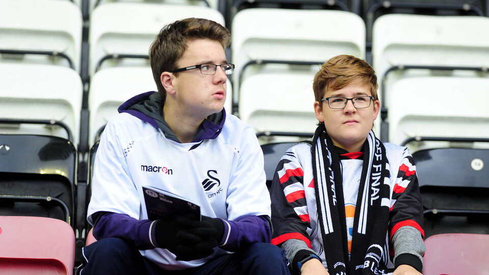 Swansea City fans