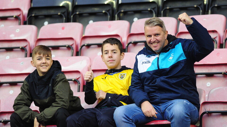 Swansea City fans