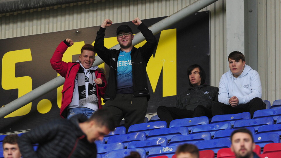 Swansea City fans