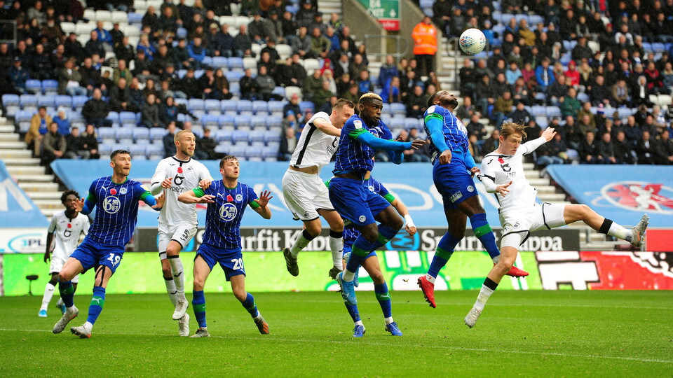 Wigan Athletic v Swansea City