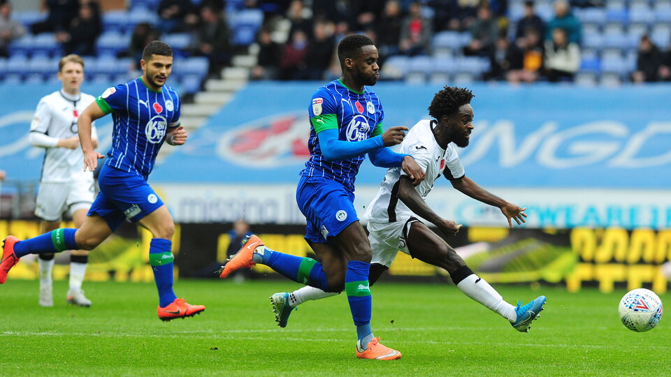 Wigan Athletic v Swansea City