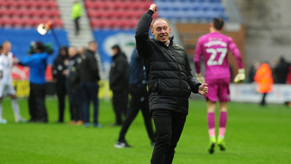 Wigan Athletic v Swansea City