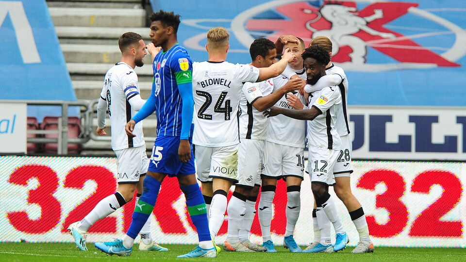 Wigan Athletic v Swansea City