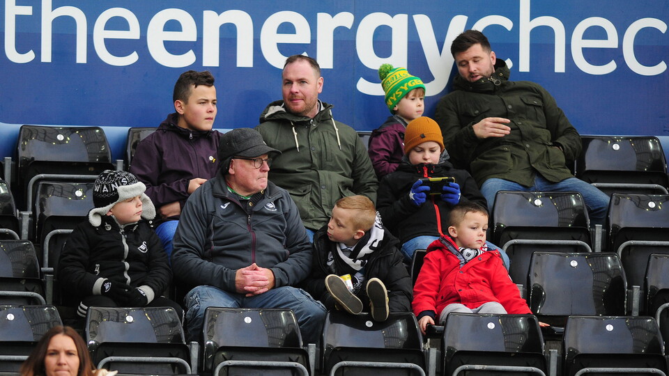Swansea City fans