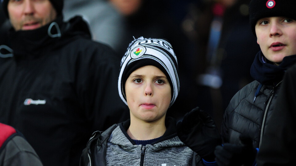 Swansea City fans