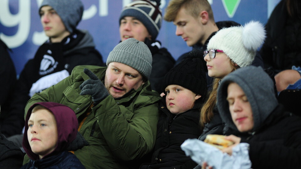Swansea City fans