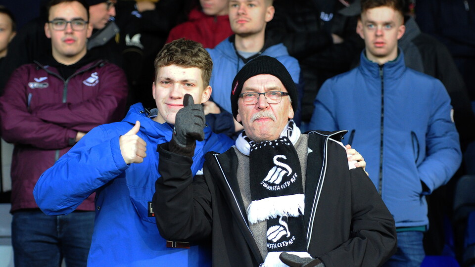 Swansea City fans