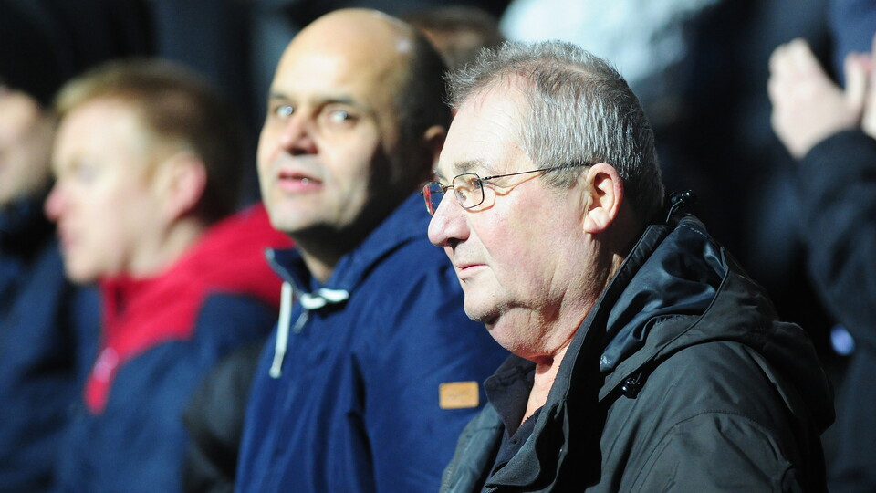 Swansea City fans at Luton Town