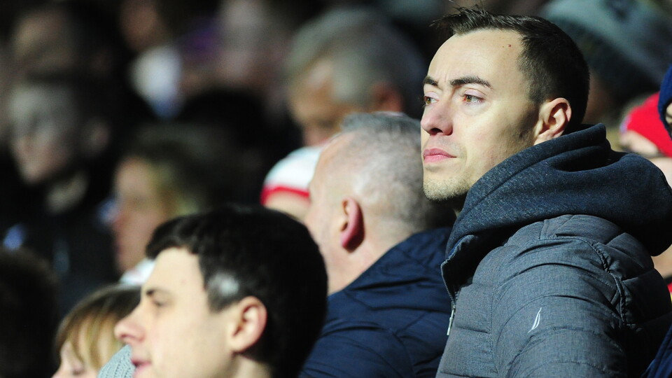 Swansea City fans at Luton Town