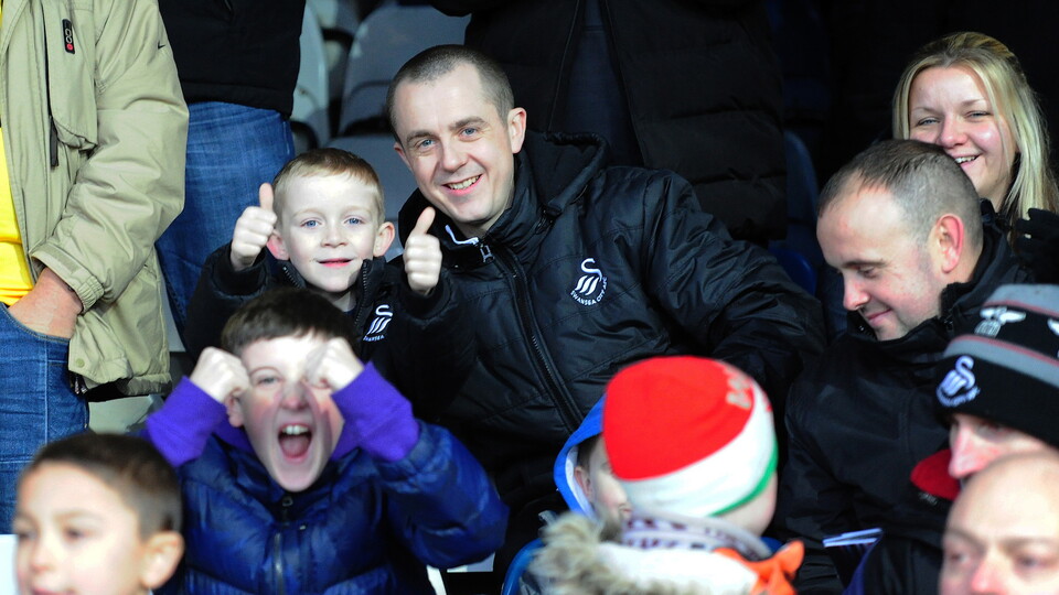 Swansea City fans