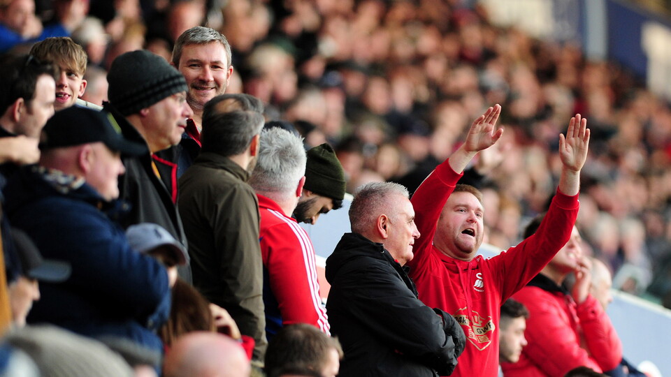 Swansea City fans