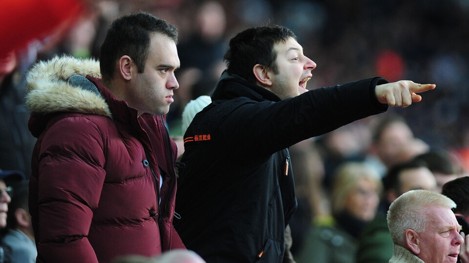 Swansea City fans