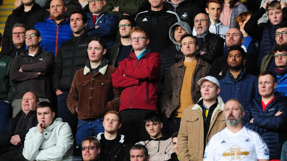 Swansea City fans