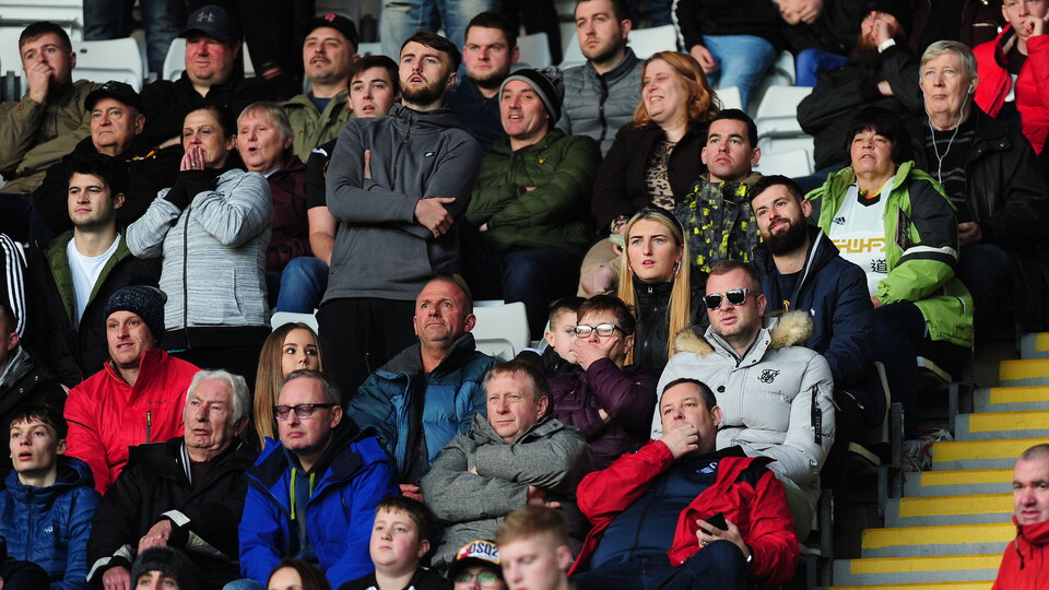 Swansea City fans
