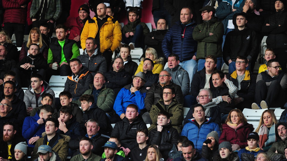 Swansea City fans
