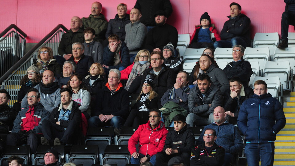 Swansea City fans