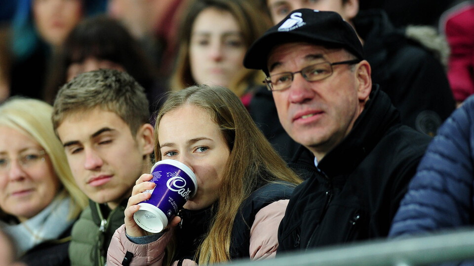 Swansea City fans