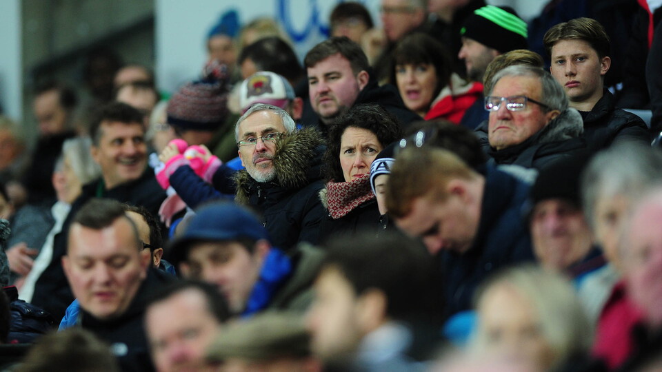 Swansea City fans