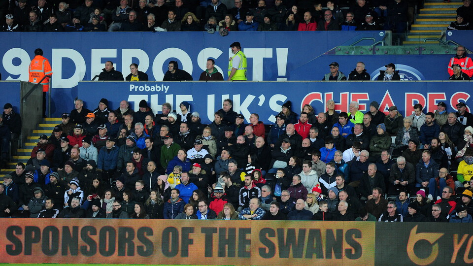 Swansea City fans