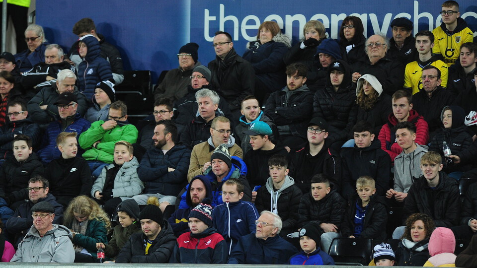 Swansea City fans