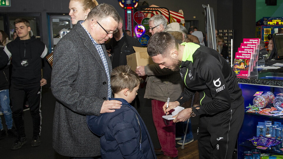 Swansea City bowling night