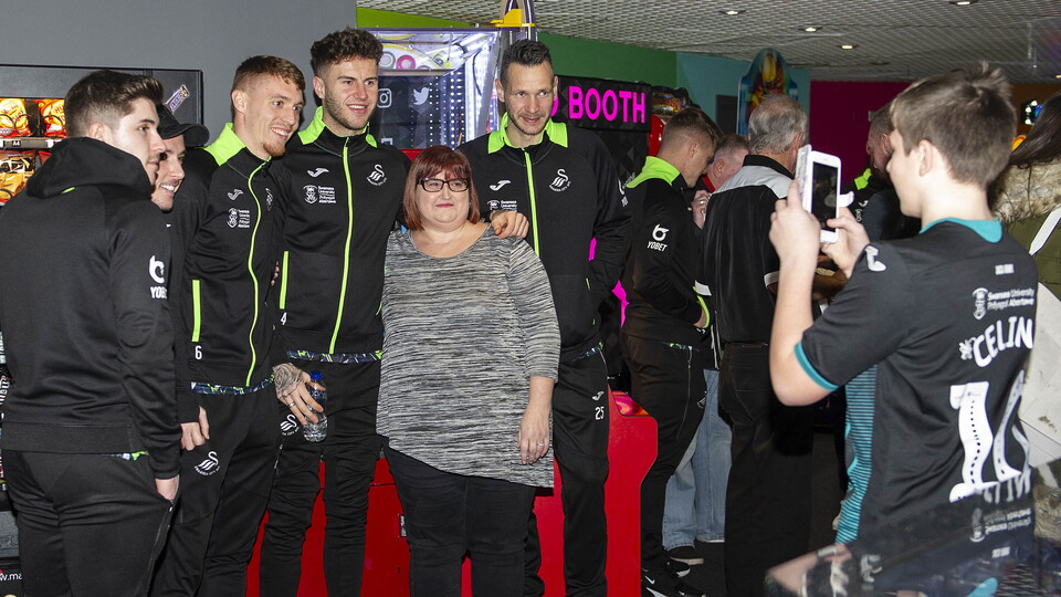 Swansea City bowling night