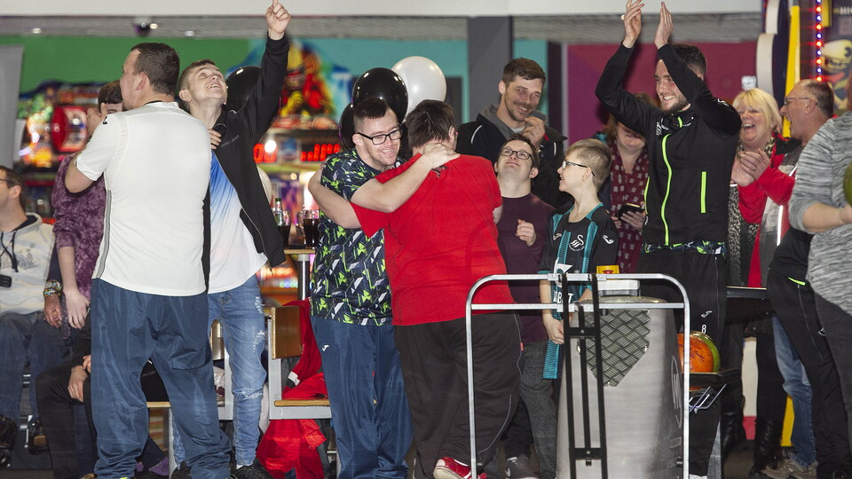 Swansea City bowling night