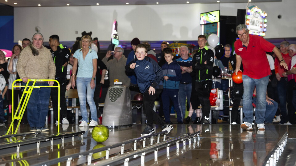Swansea City bowling night