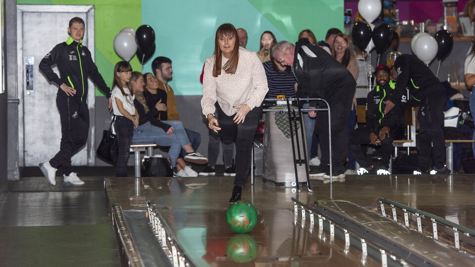 Swansea City bowling night