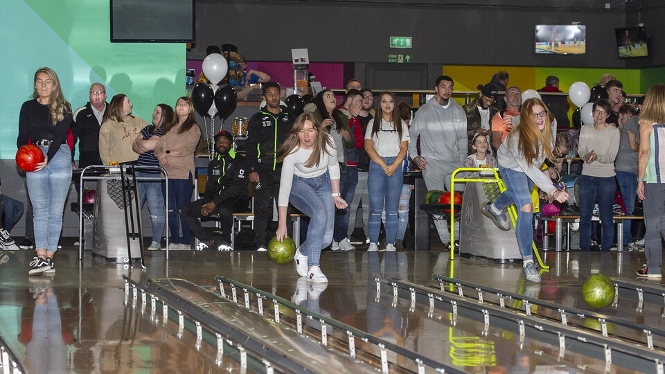 Swansea City bowling night