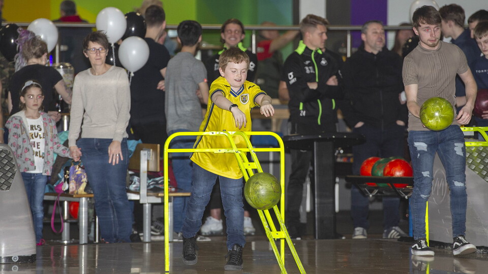 Swansea City bowling night