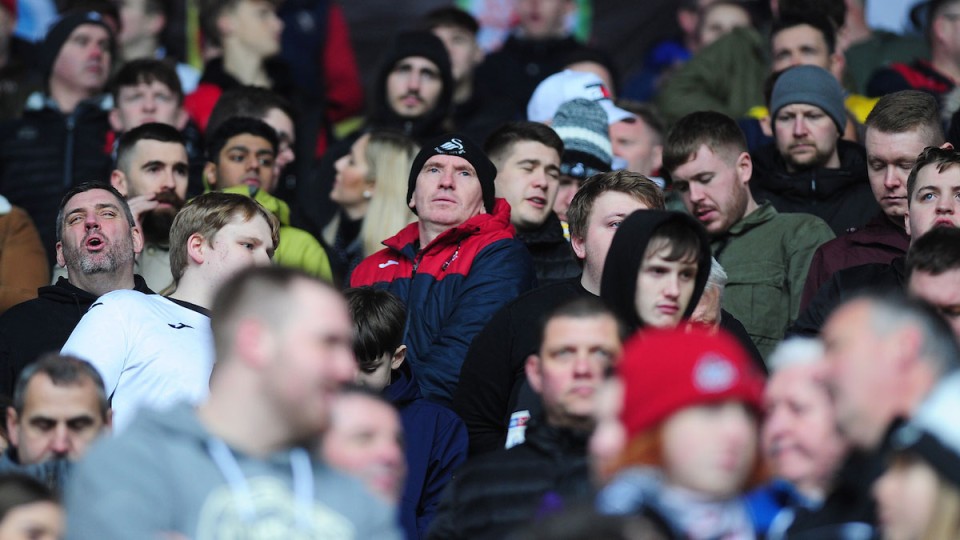 Swansea City fans