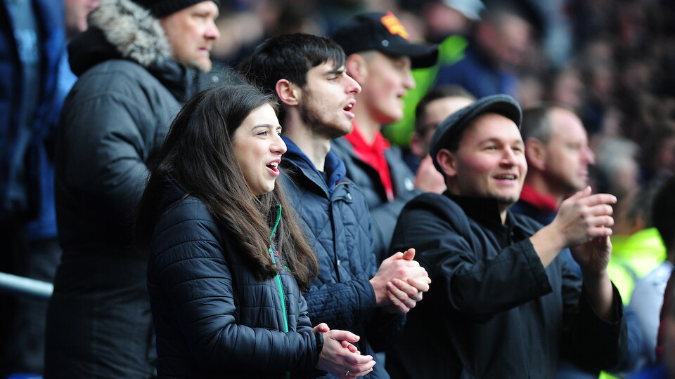 Swansea City fans